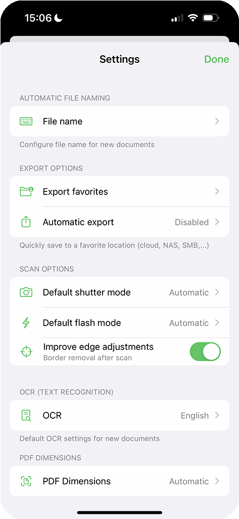 QuickScan screenshot 2