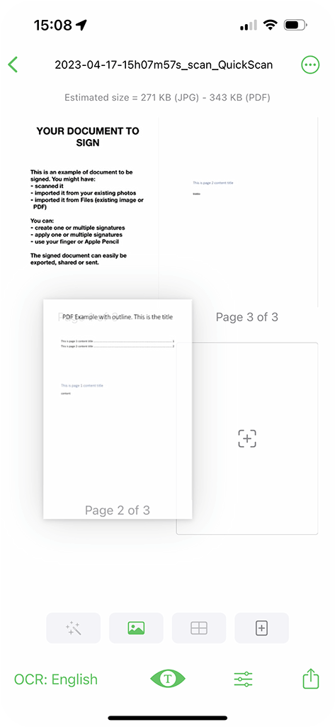 QuickScan screenshot 4